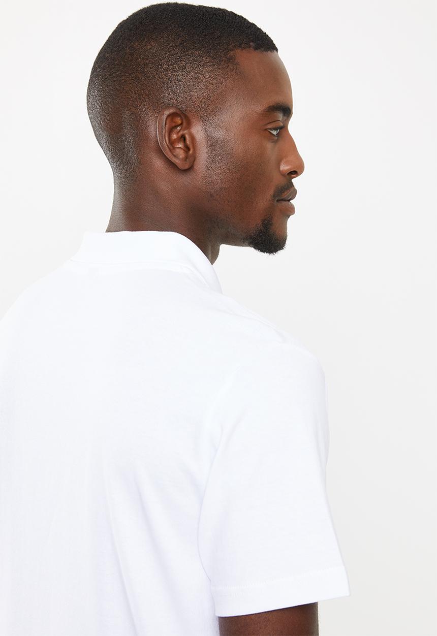 adidas Performance - Mens plain polo - white
