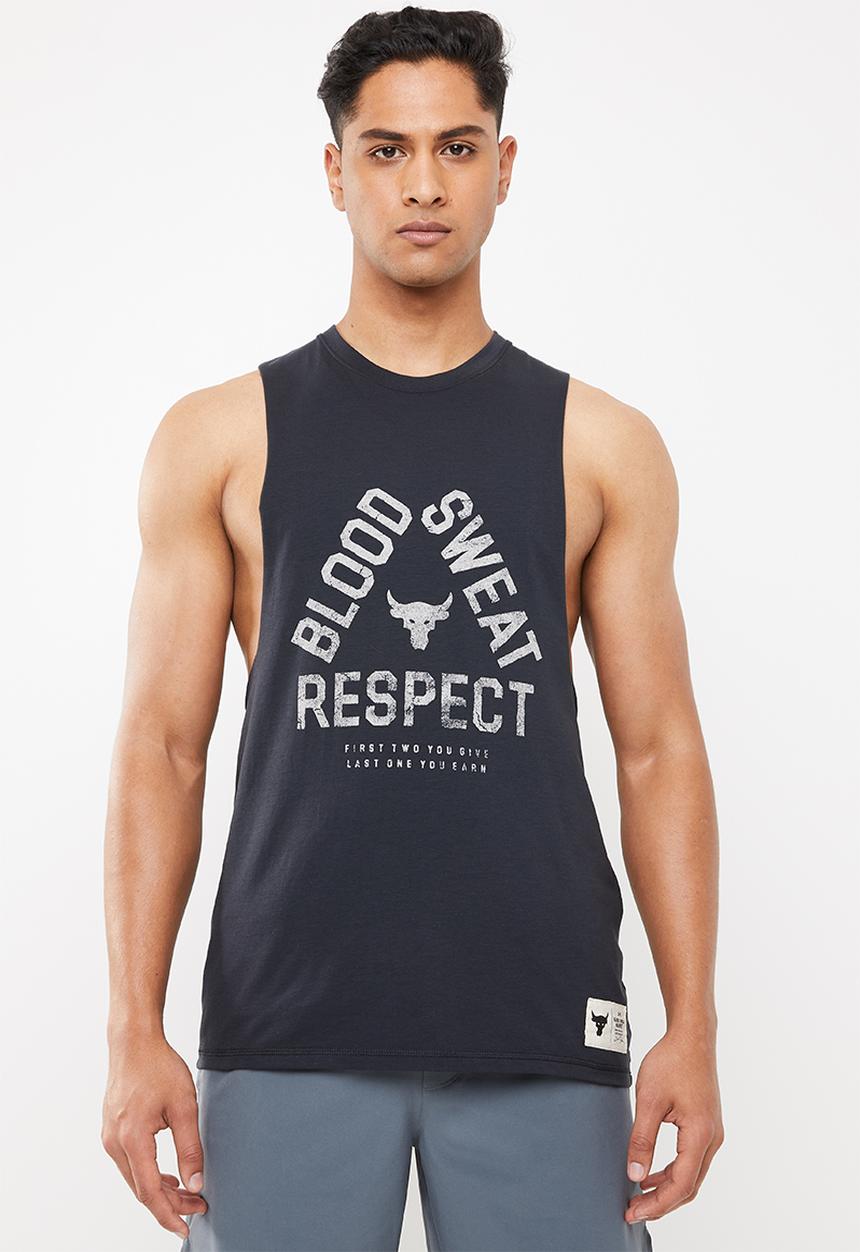 Under Armour - Project rock iron paradise tee - black 