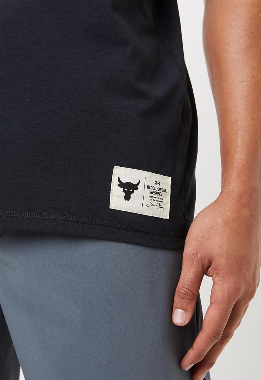 Under Armour - Project rock iron paradise tee - black 