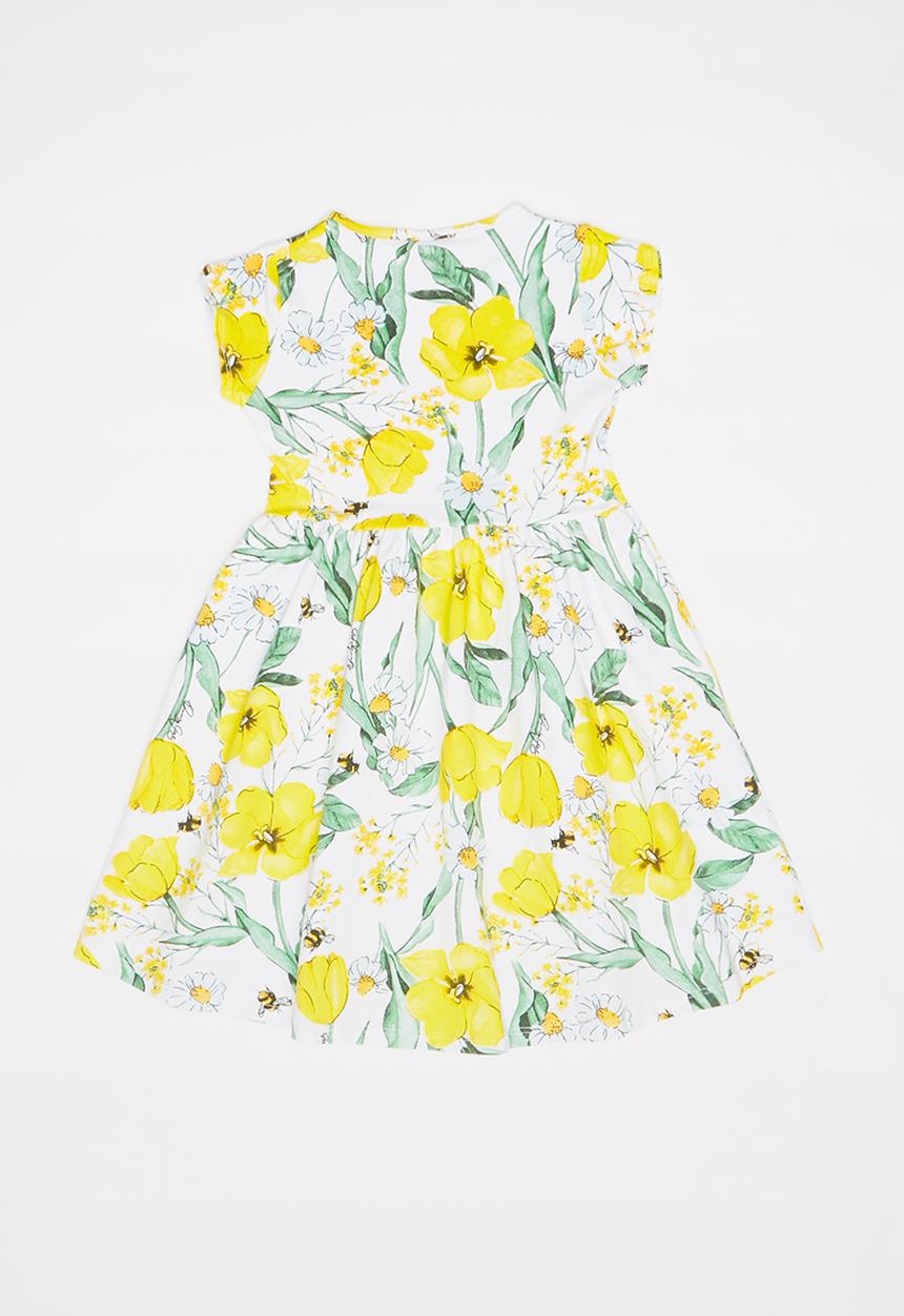 Quimby - Elastane jersey dress - yellow