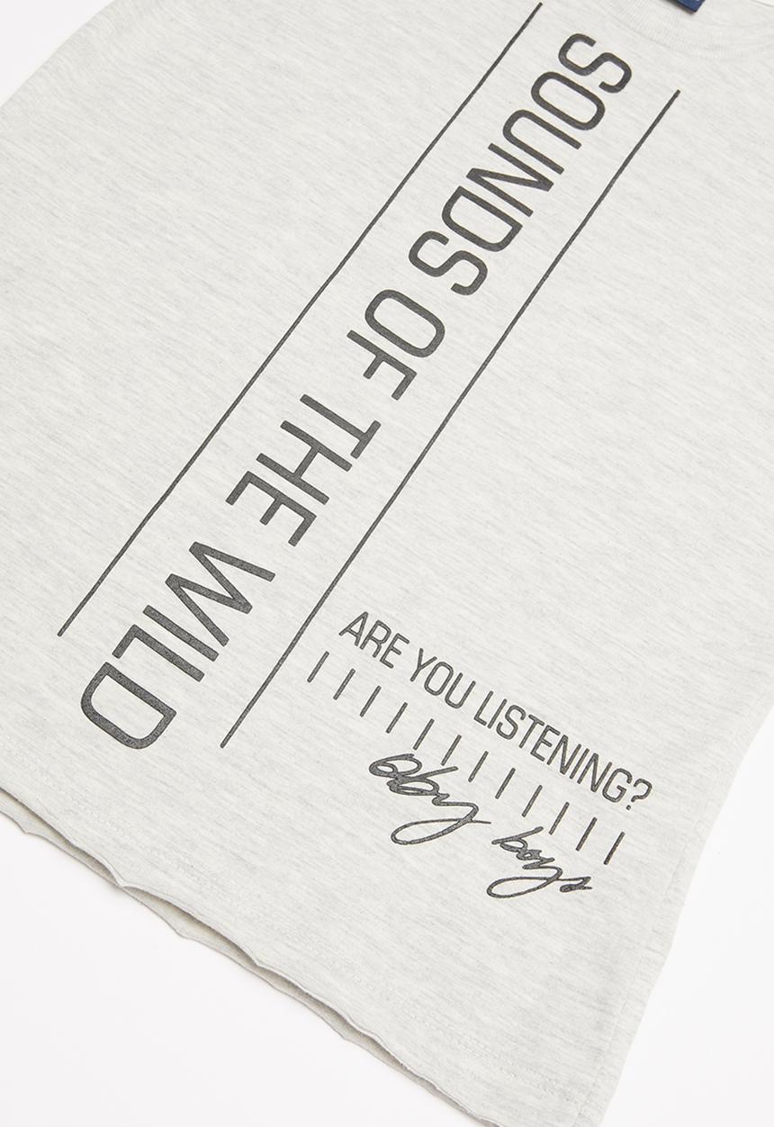 Quimby - Single jersey T-shirt - grey