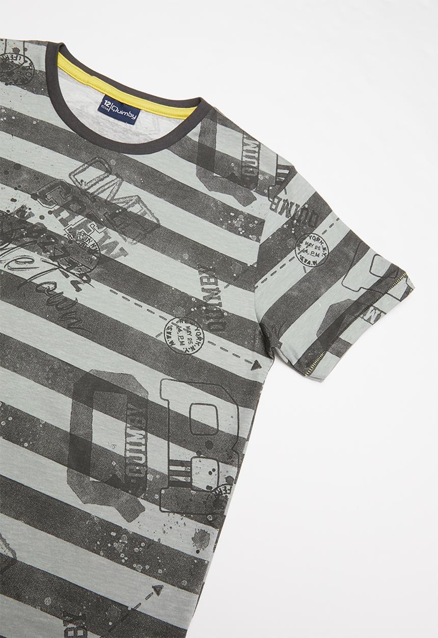 Quimby - Single jersey T-shirt - dark grey