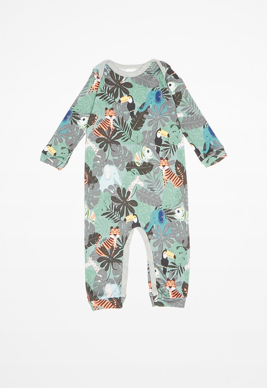 UP Baby - Soft jersey romper - multi