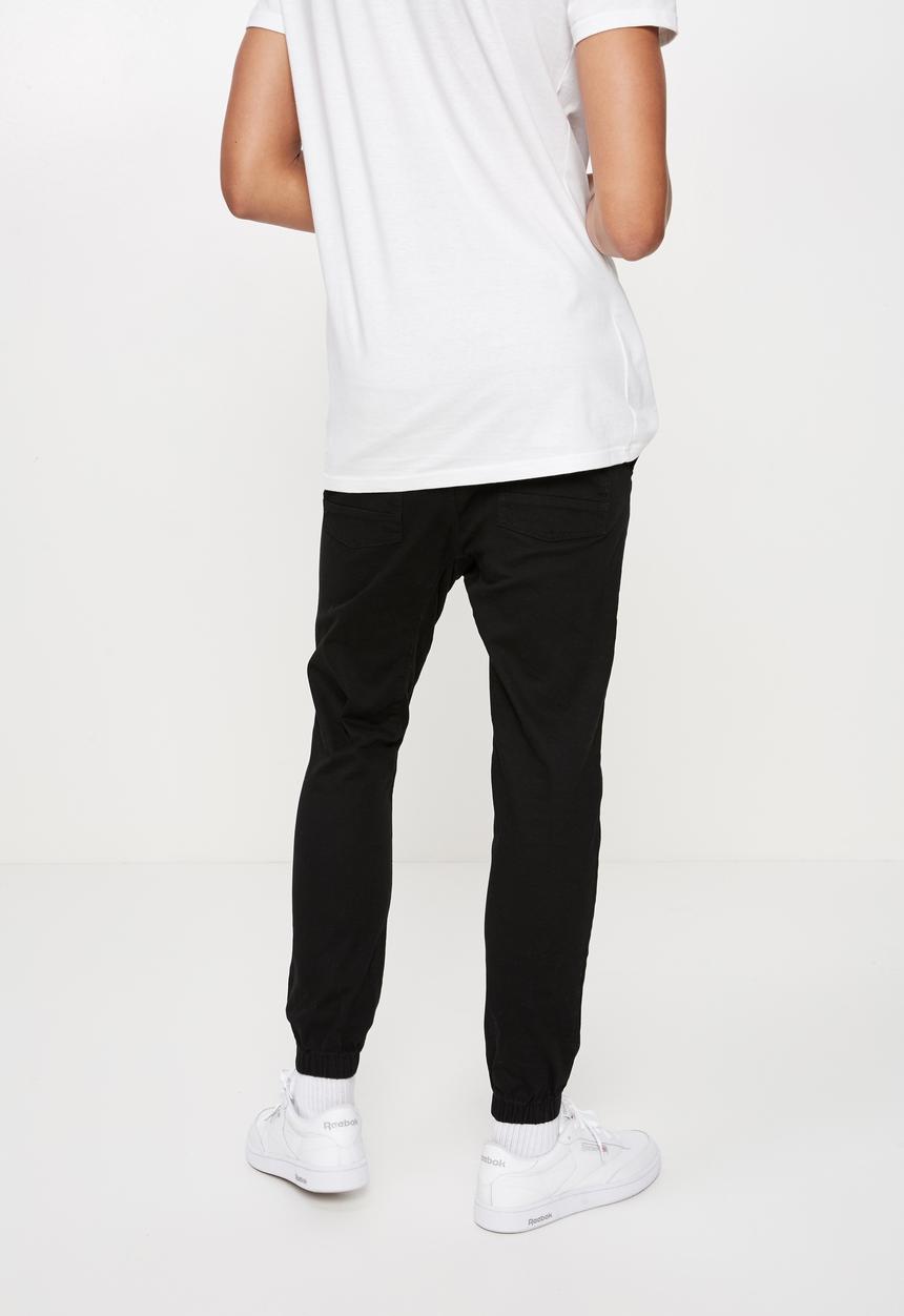 Factorie - Cuffed pant - black