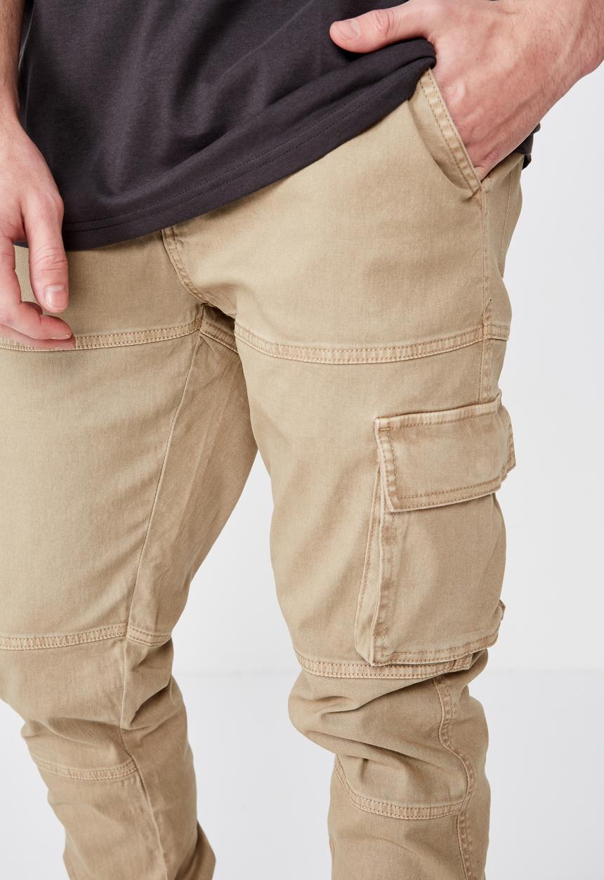 Factorie - Combat cuffed pant - beige