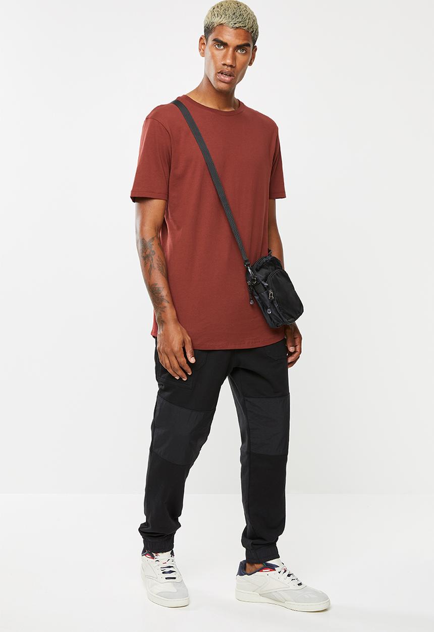 Superbalist - Longline curved hem short sleeve 3 pack tees - multi