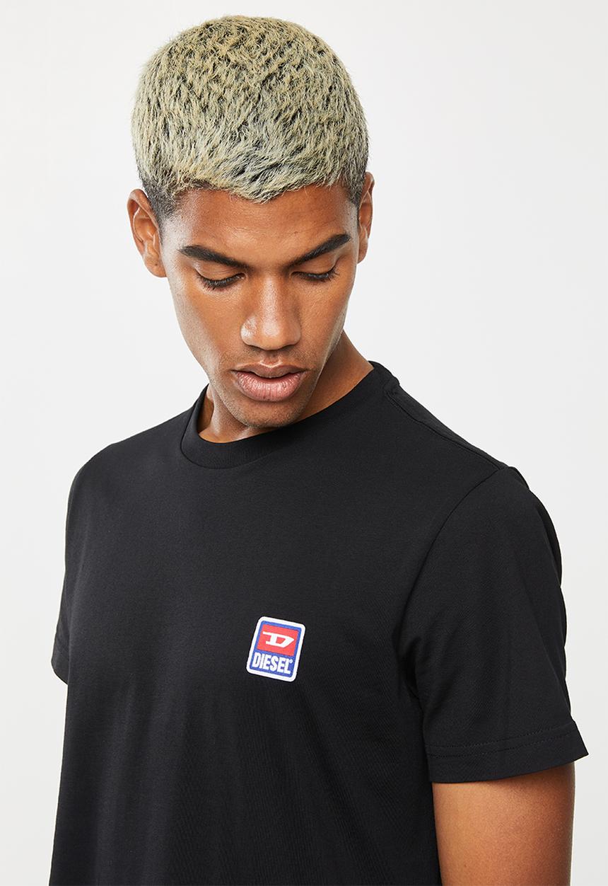 Diesel  - T-diego-div maglietta short sleeve tee - black