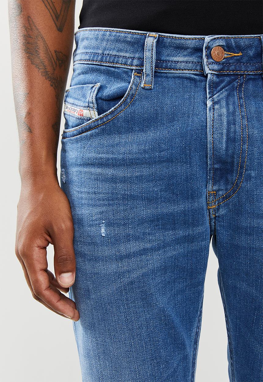 Diesel  - Thommer 5 pocket slim skinny jeans - blue