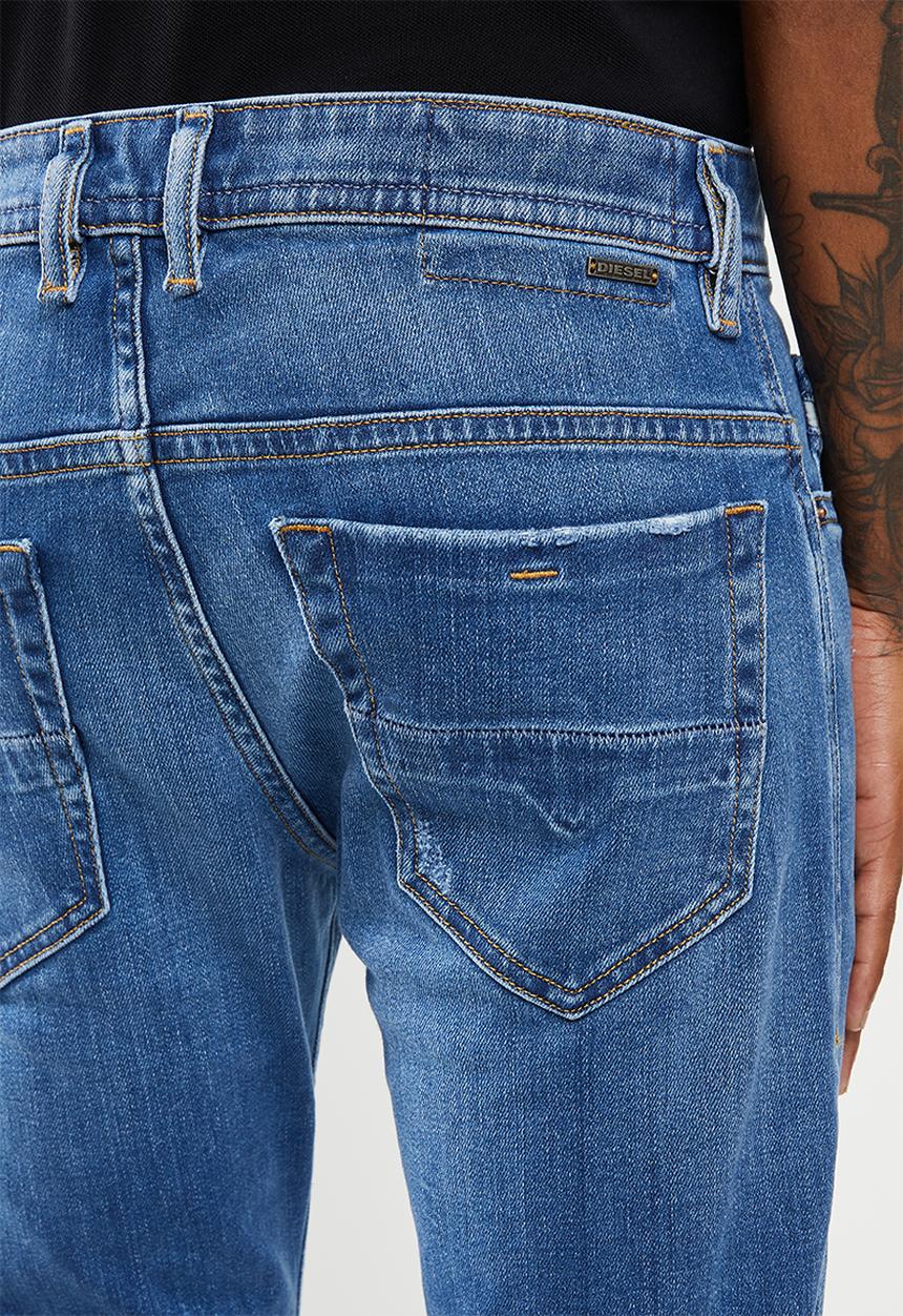 Diesel  - Thommer 5 pocket slim skinny jeans - blue