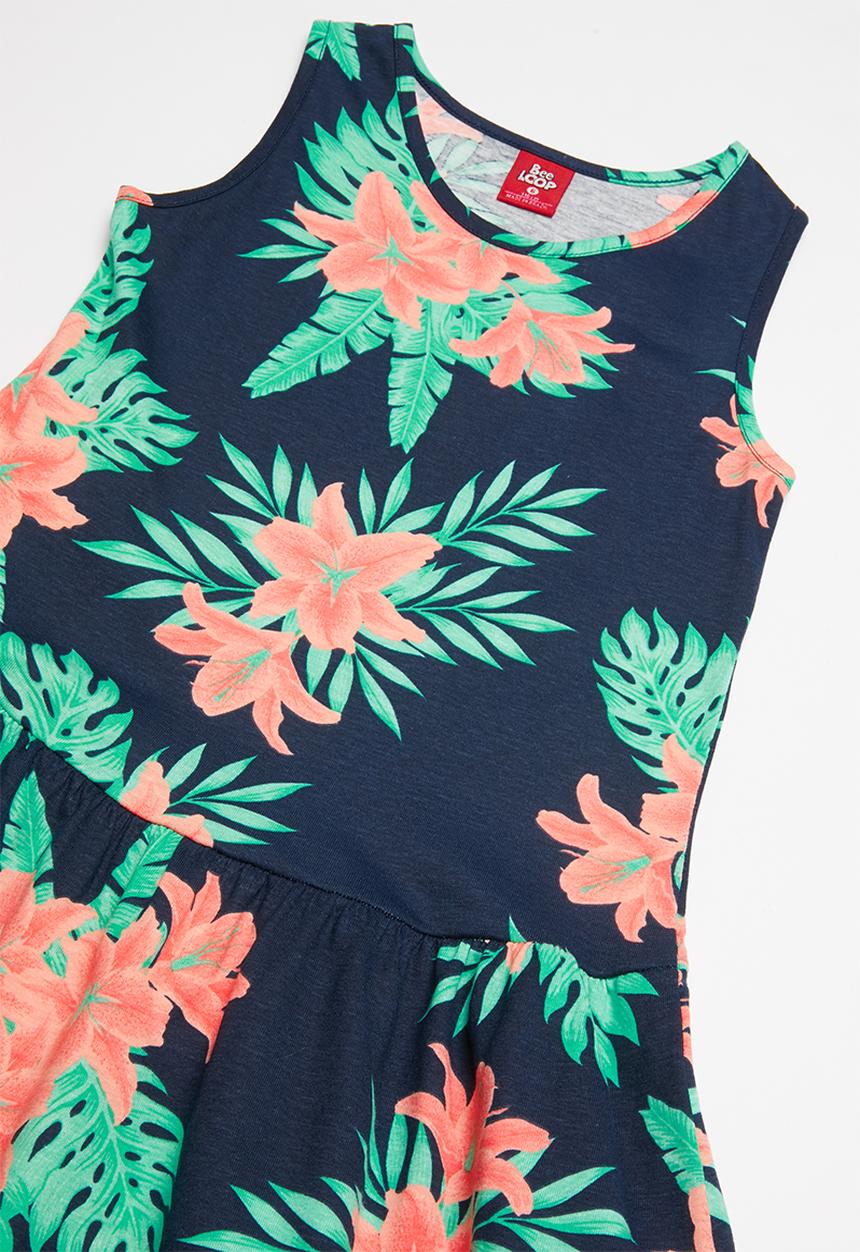 Bee Loop - Single jersey dress - multi