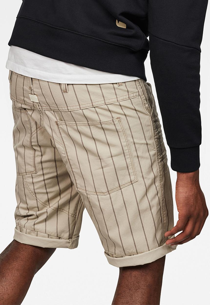 G-STAR - Lucas canvas pin str 2 ao shorts - khaki/praline