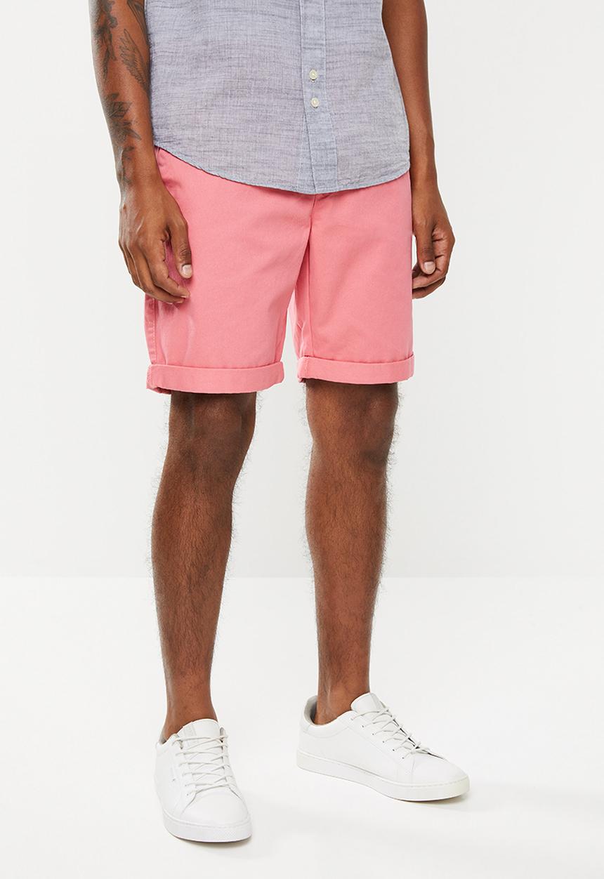 New Look - Epp chino shorts - pink