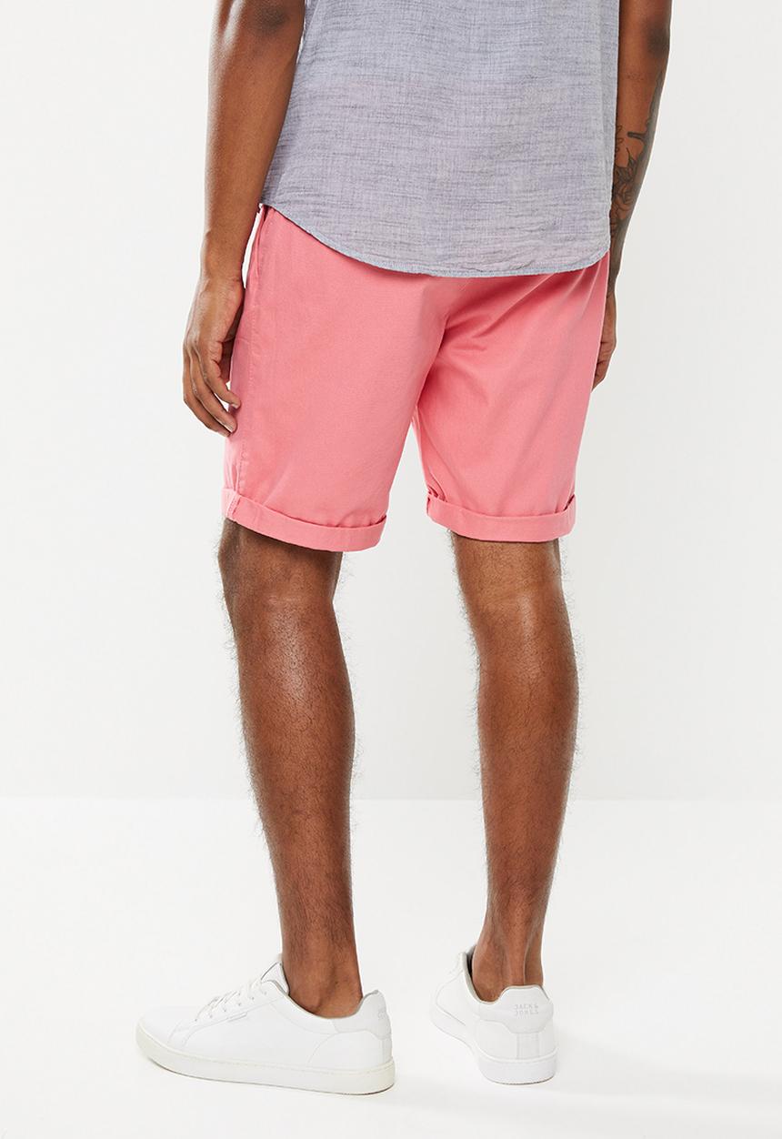New Look - Epp chino shorts - pink