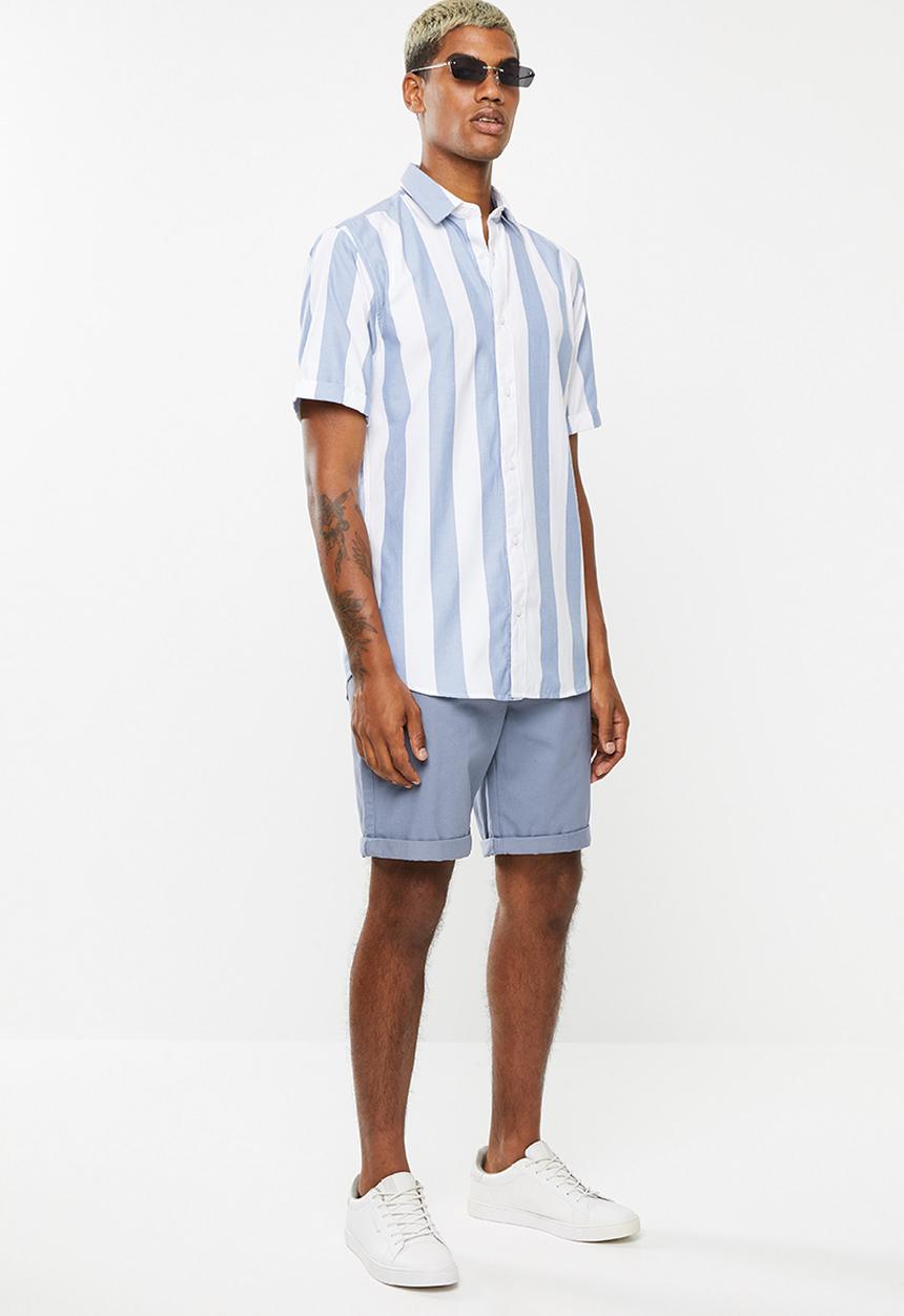 New Look - Chino shorts - blue