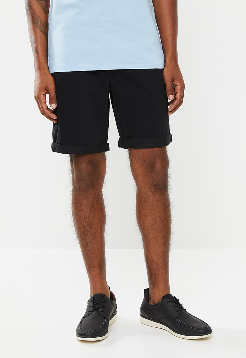 New Look - Epp chino shorts - black