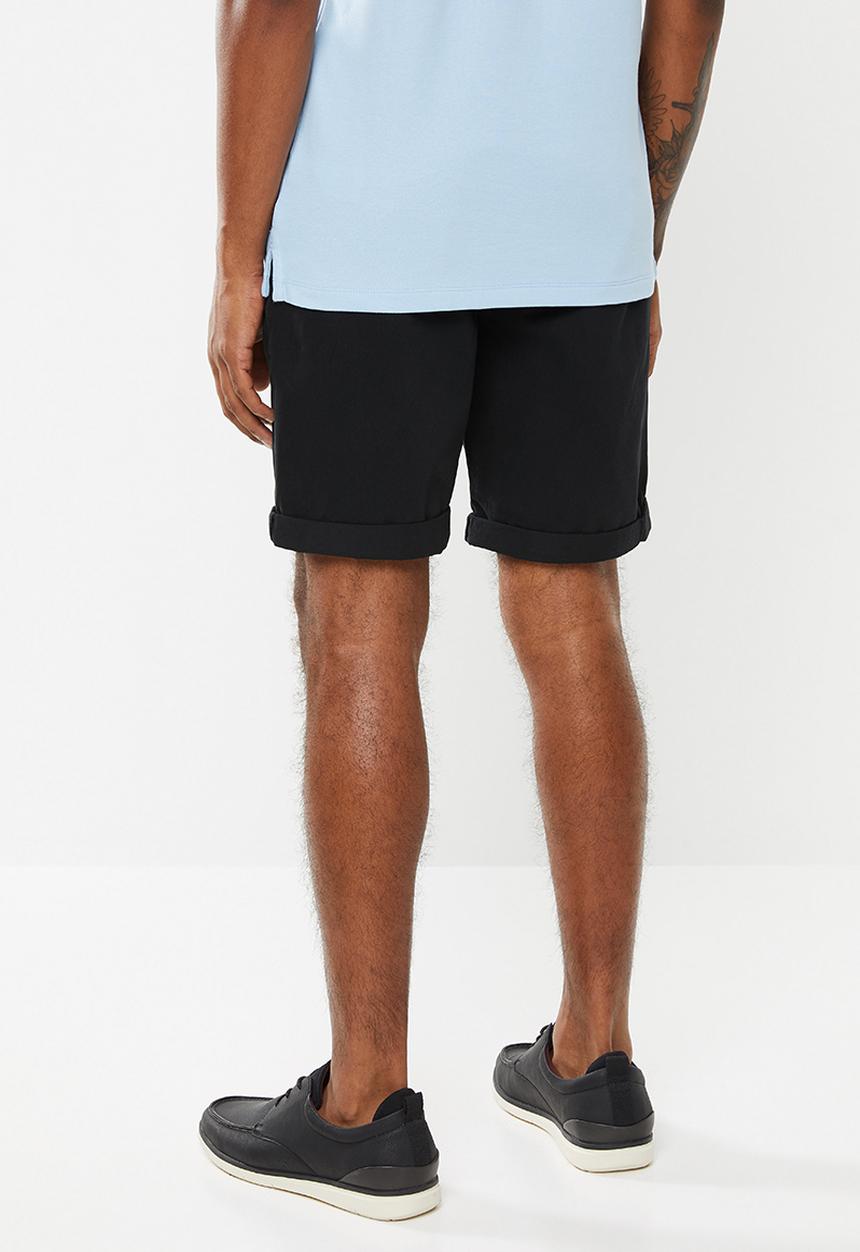 New Look - Epp chino shorts - black