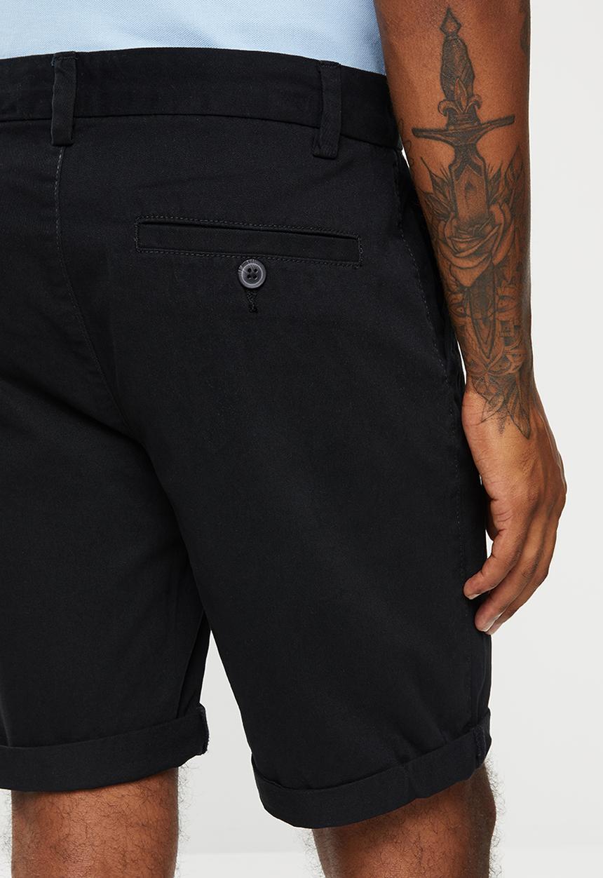 New Look - Epp chino shorts - black