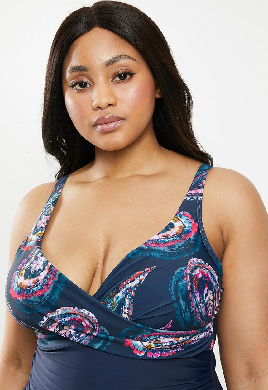 Quayside - Cross front suit - multi