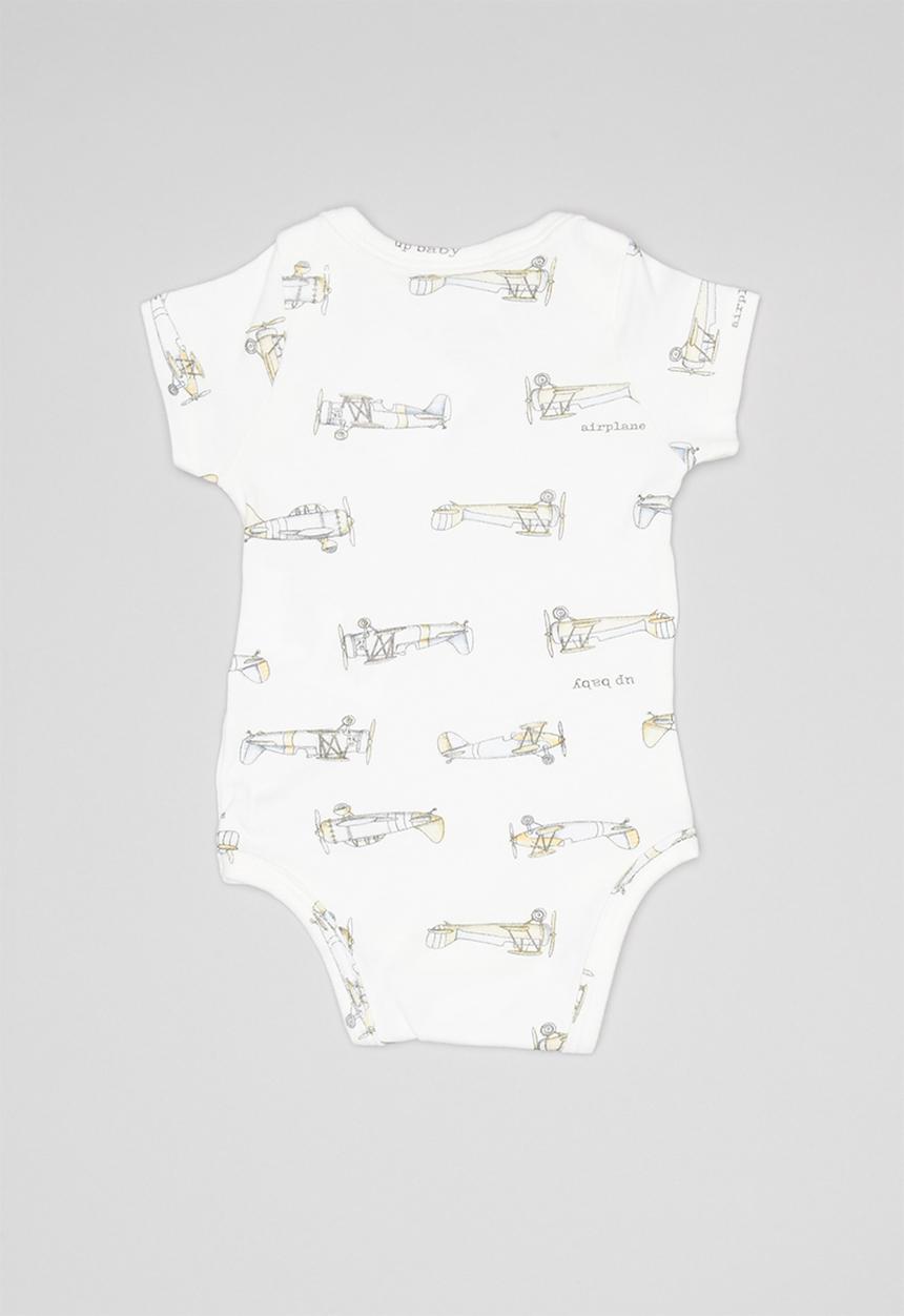 UP Baby - Soft jersey bodysuit - off white