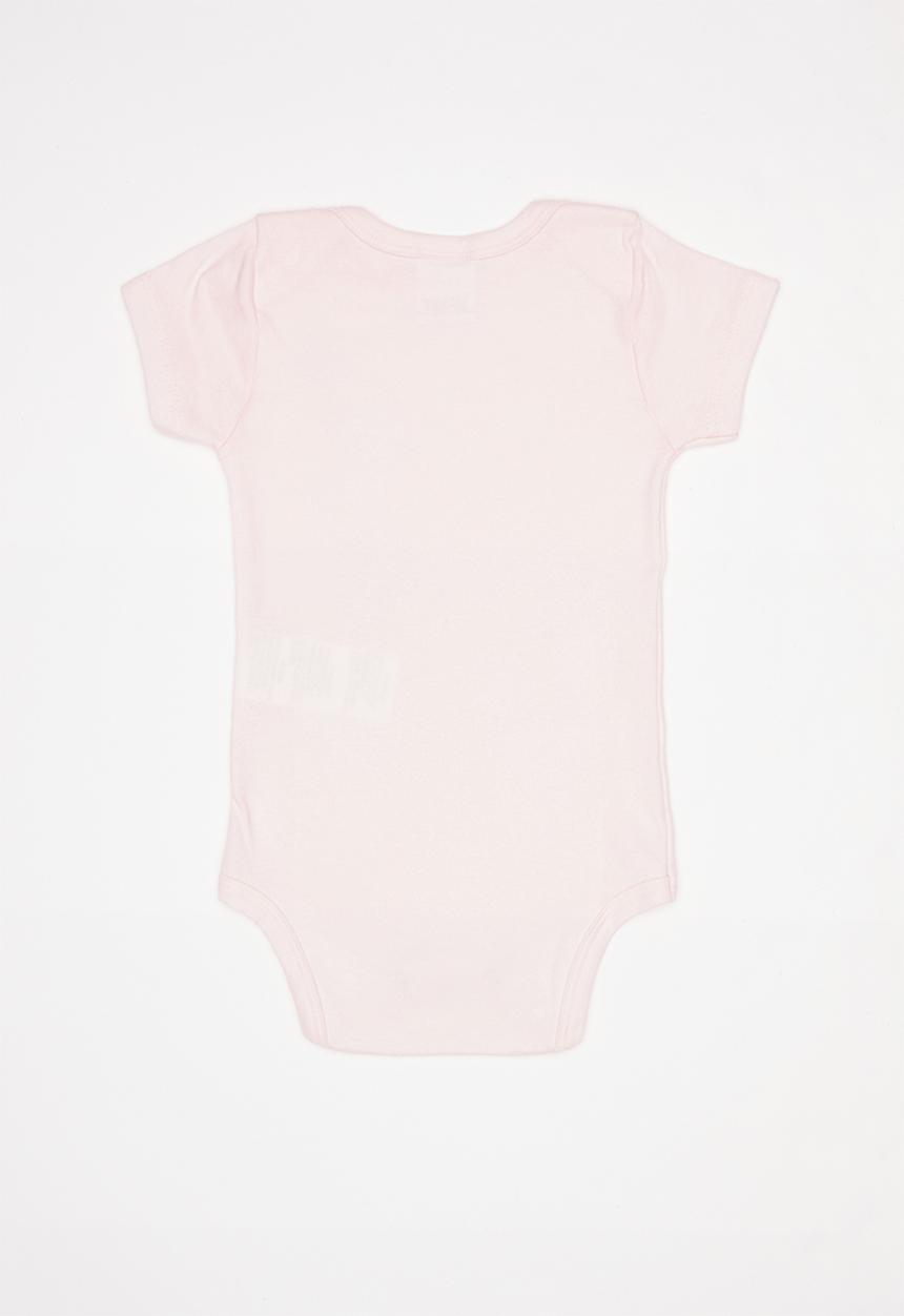UP Baby - Soft jersey bodysuit - pink