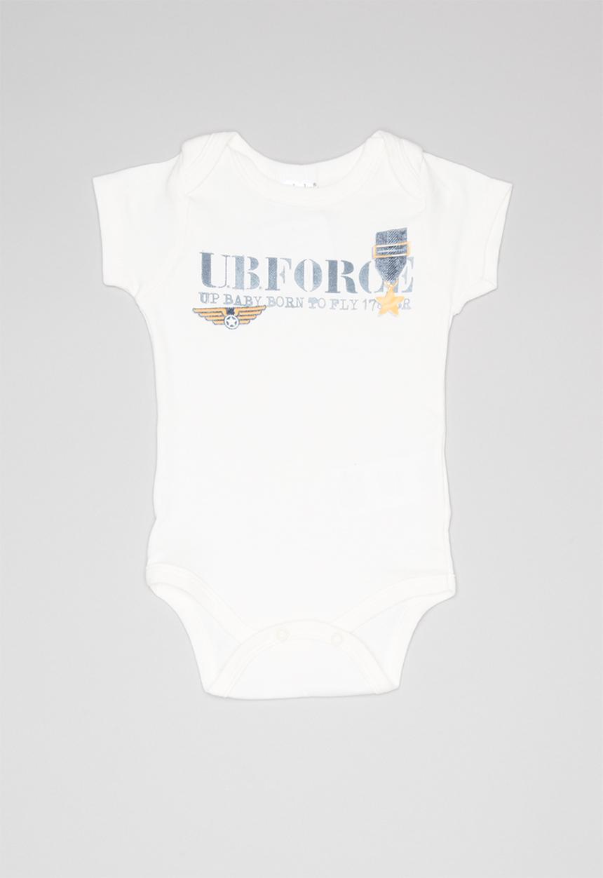 UP Baby - Soft jersey bodysuit - off white