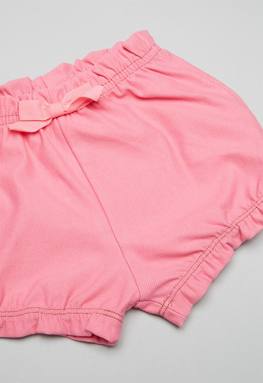 Hello Kitty - Elastane jersey top and denim shorts set - multi 