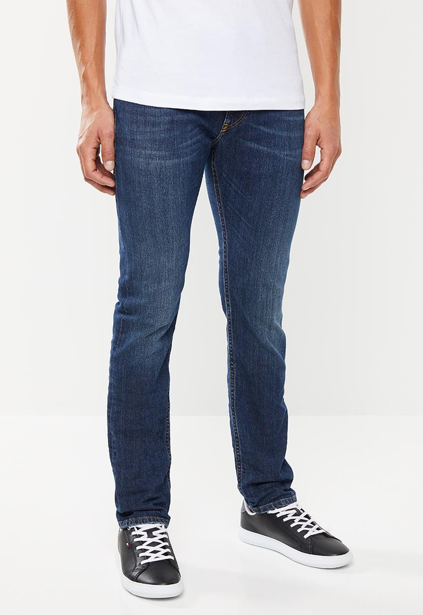 Diesel  - Thommer-sp l.30 pantaloni skinny 5 pocket - blue