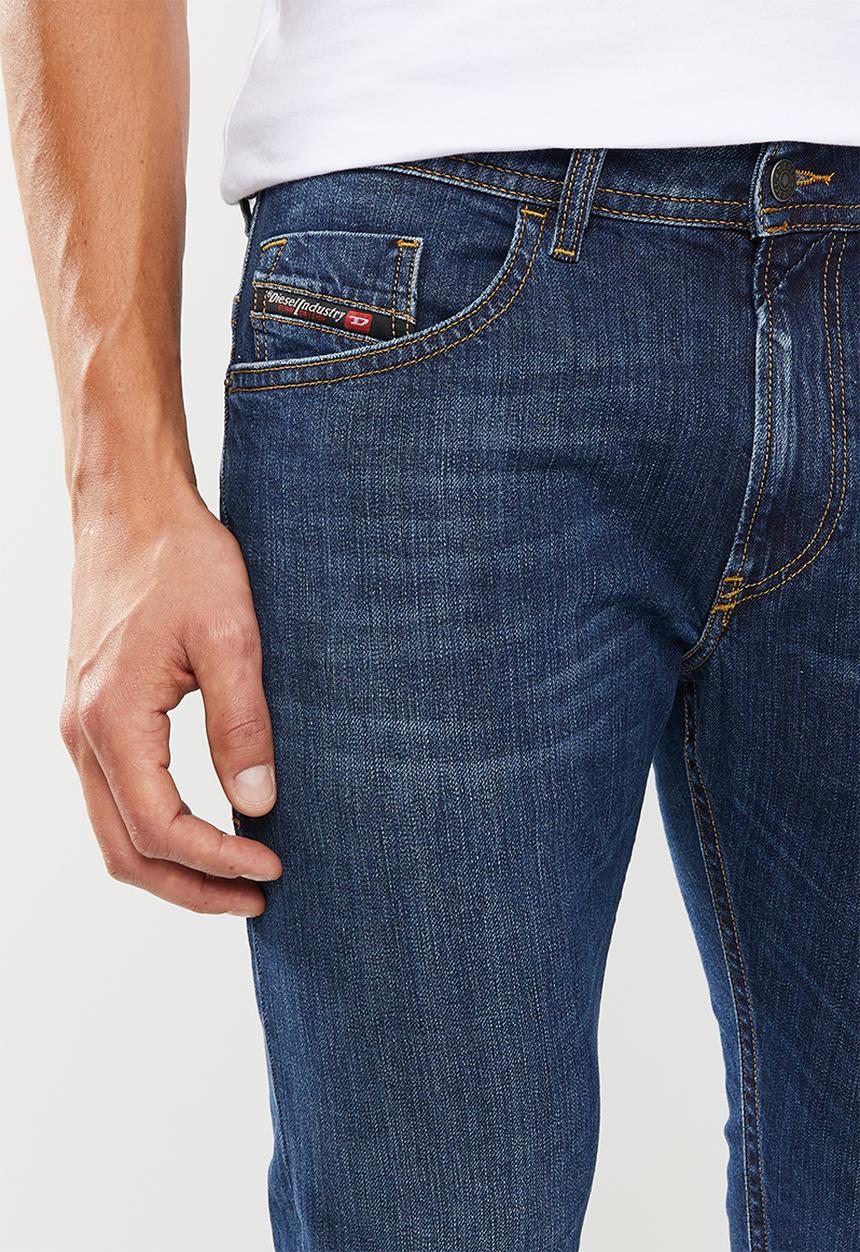 Diesel  - Thommer-sp l.30 pantaloni skinny 5 pocket - blue