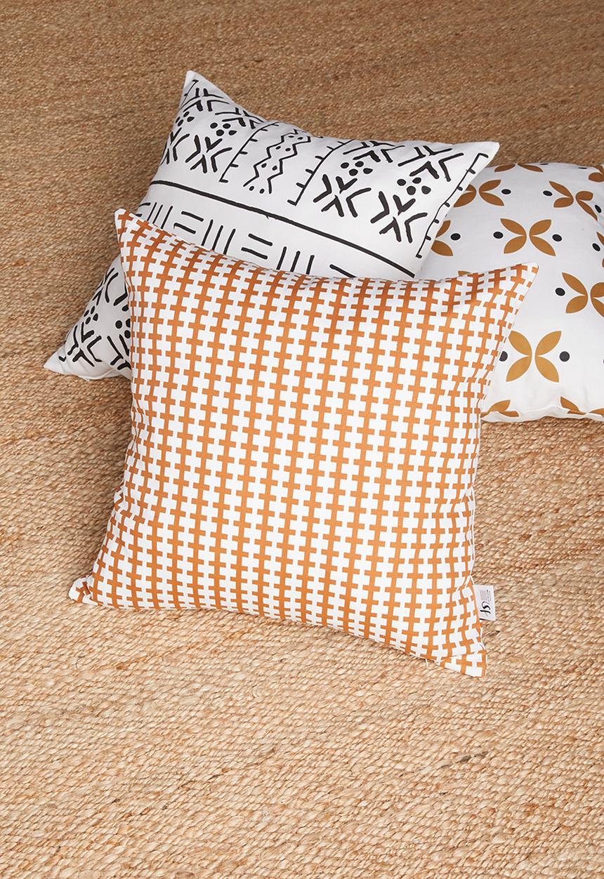 Sixth Floor - Hyha cushion cover - pumkin spice