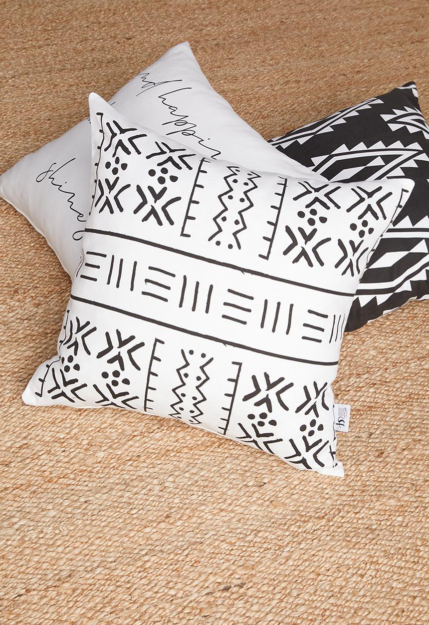 Sixth Floor - Briar cushion cover - white
