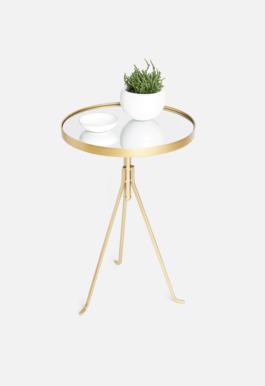 SF Collection - Opal side table - gold