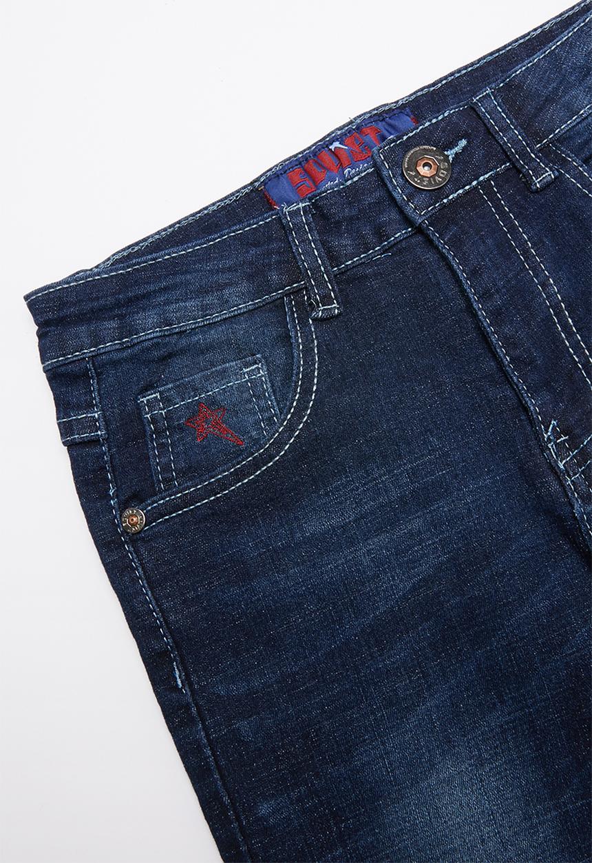 SOVIET - B verratti denim short - blue