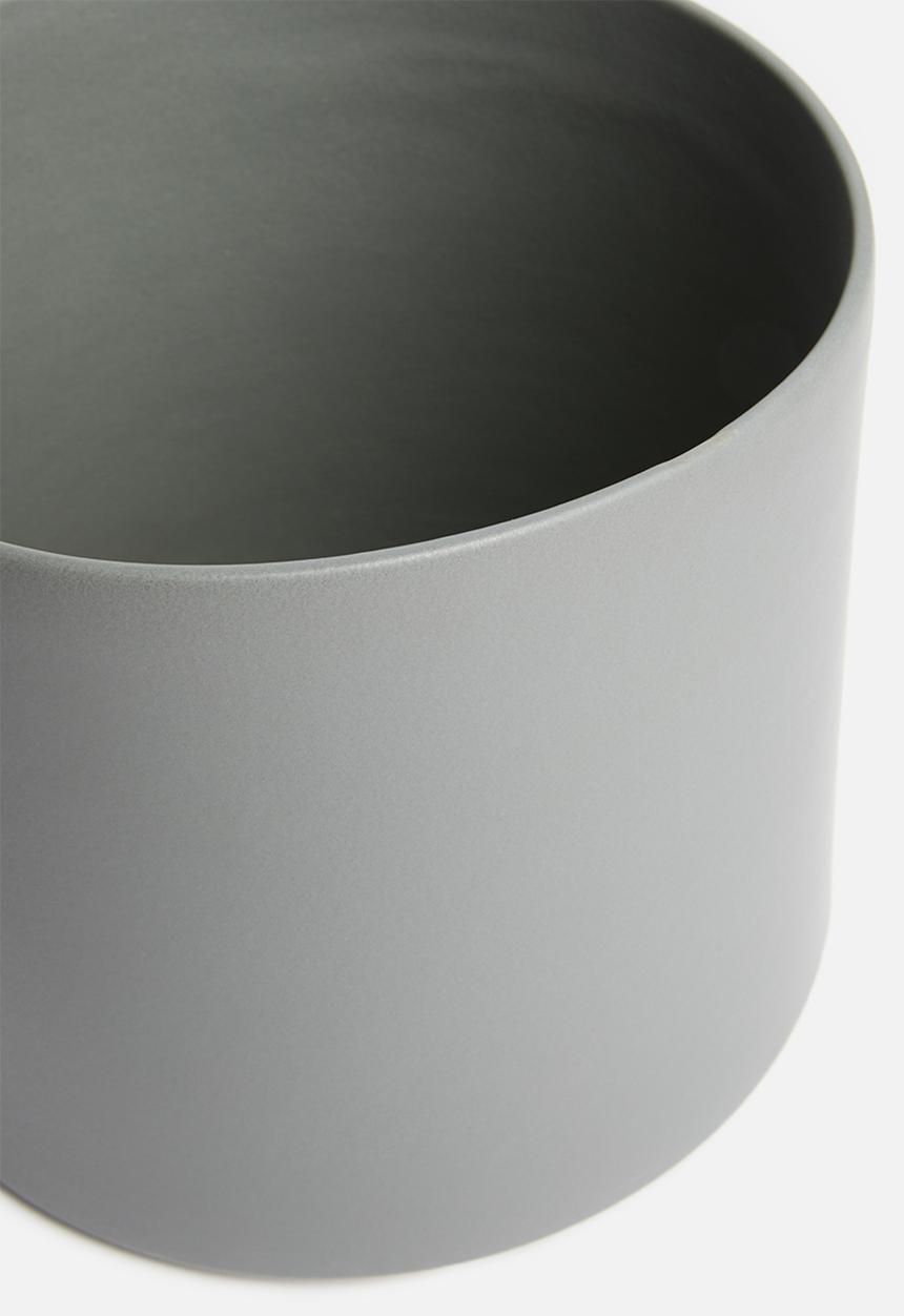 Urchin Art - Cora planter - grey
