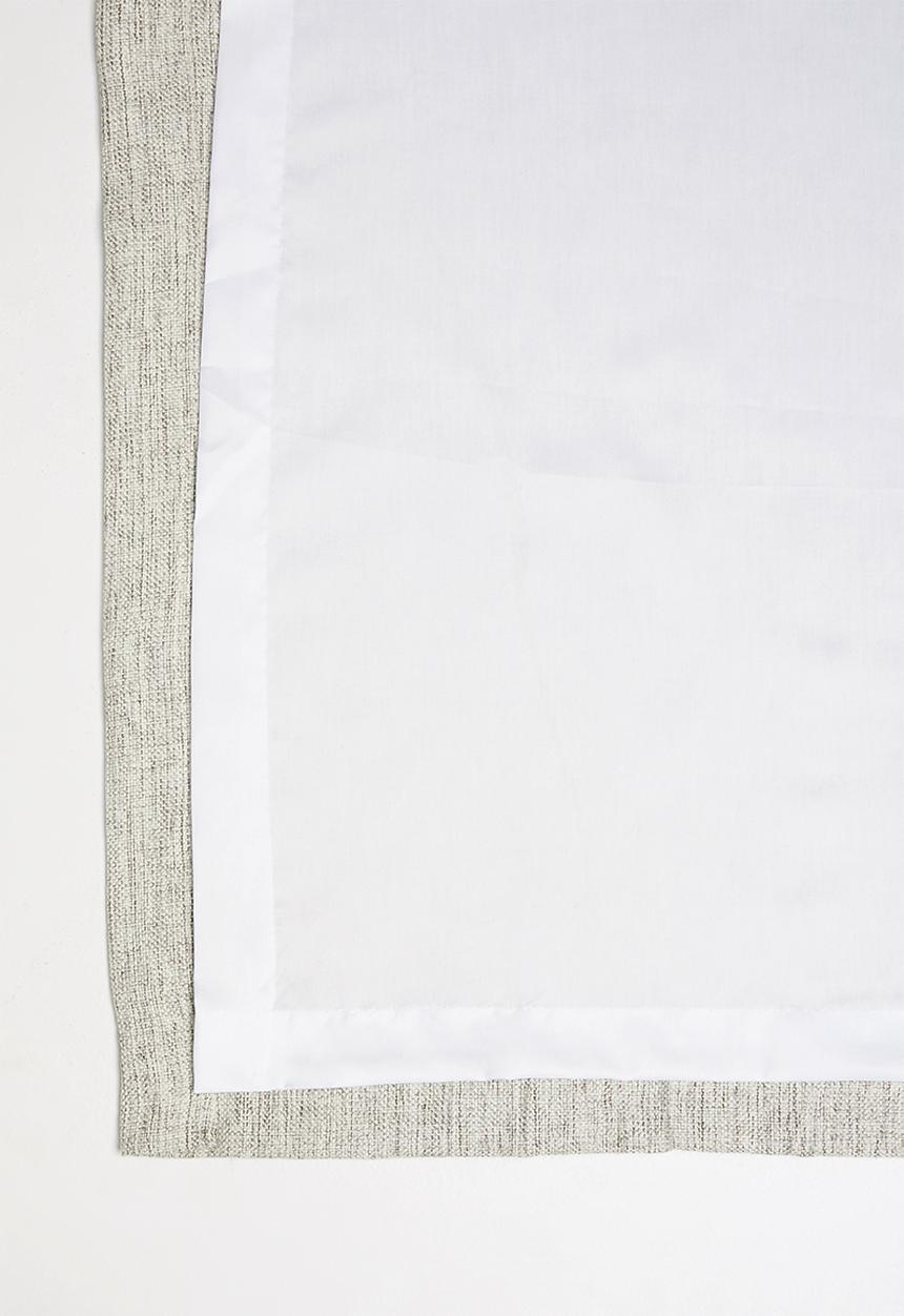 Sheraton Textiles - Manhattan eyelet curtain - stone melange
