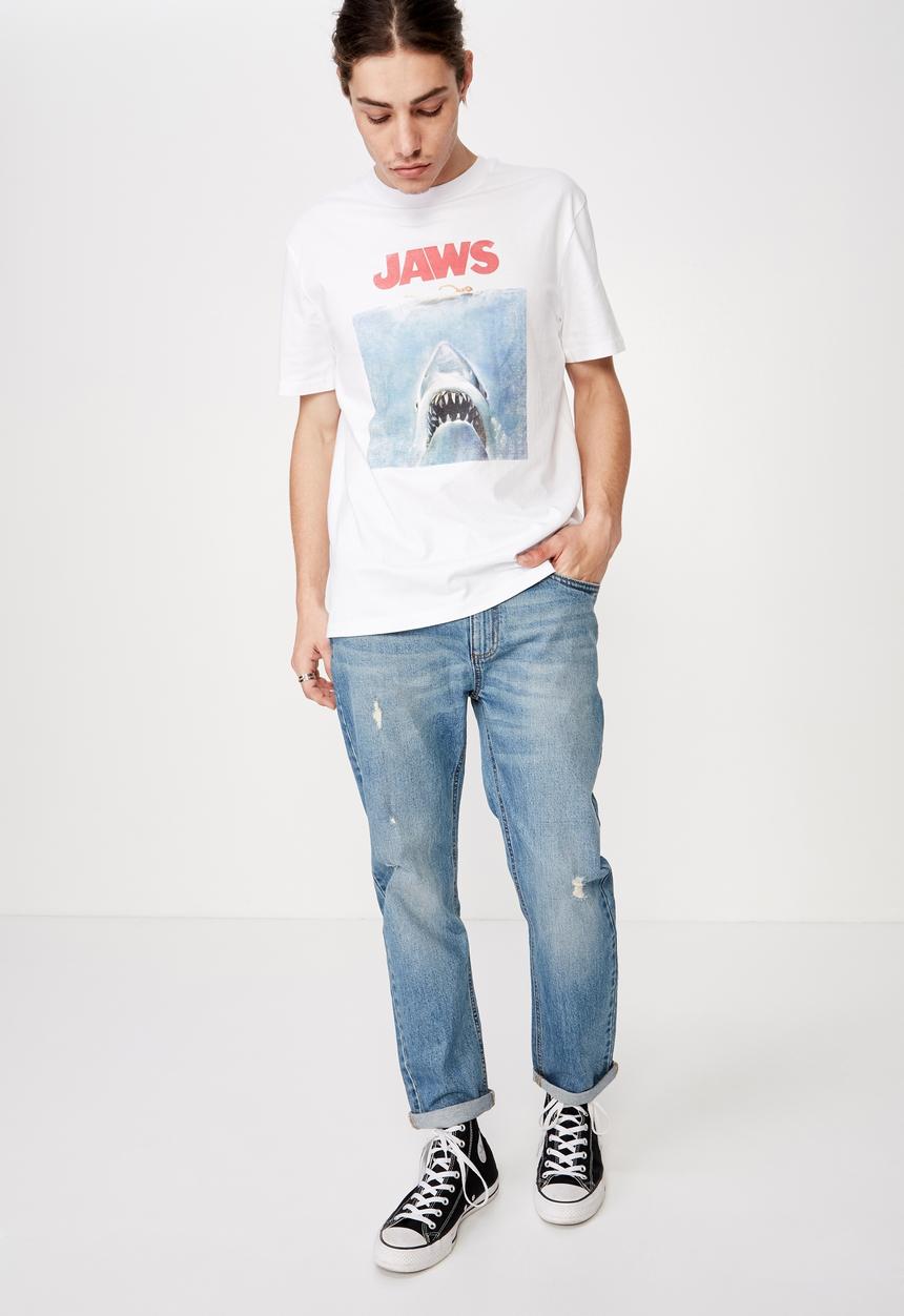 Factorie - Relaxed tapered jean - blue