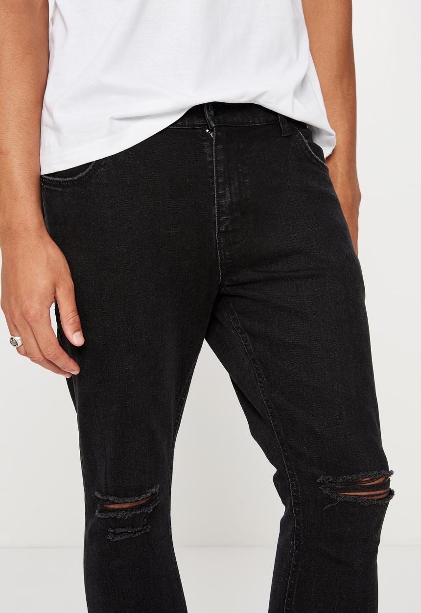 Factorie - Skinny leg denim jean - black