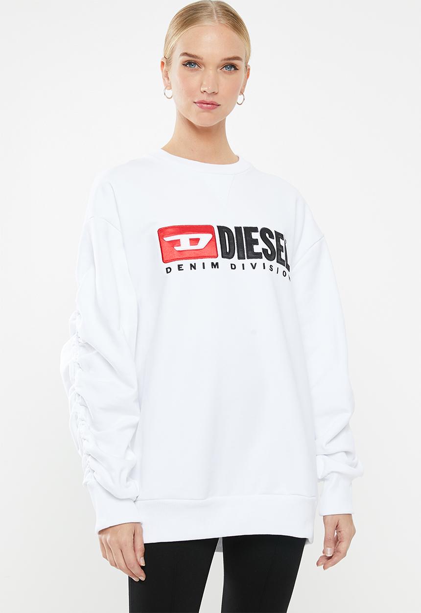 Diesel  - F - Arap felpa sweat - white
