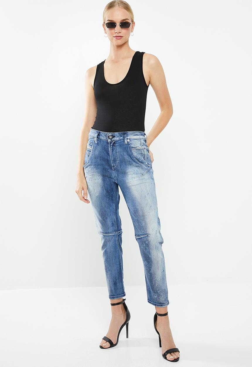 Diesel  - Fayaz t sweat jeans - blue 
