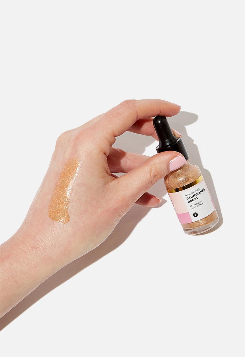 Cotton On - Rubi illuminating drops - girl, u'r gold