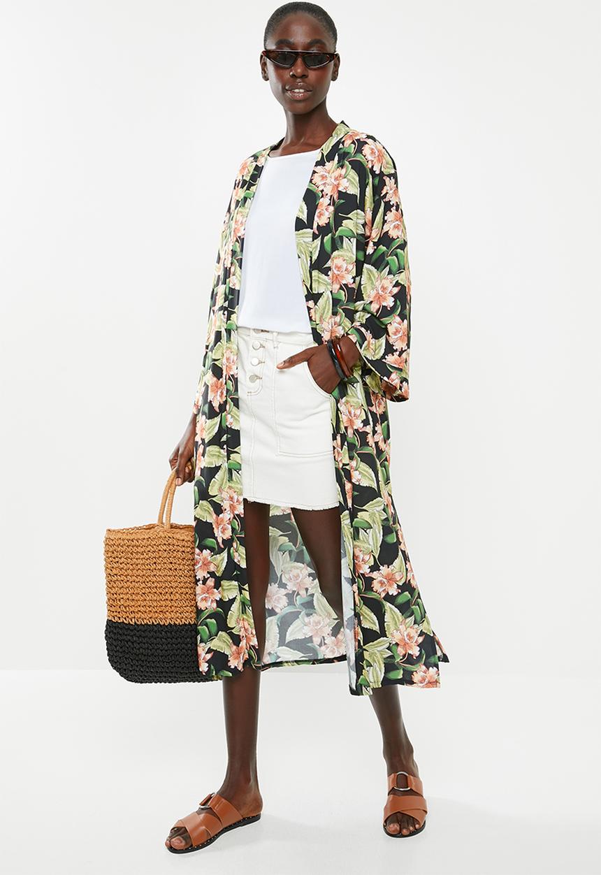 Superbalist - Printed longer length shaket - multi