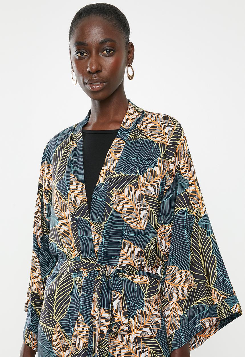 Superbalist - Printed longer length shacket - multi