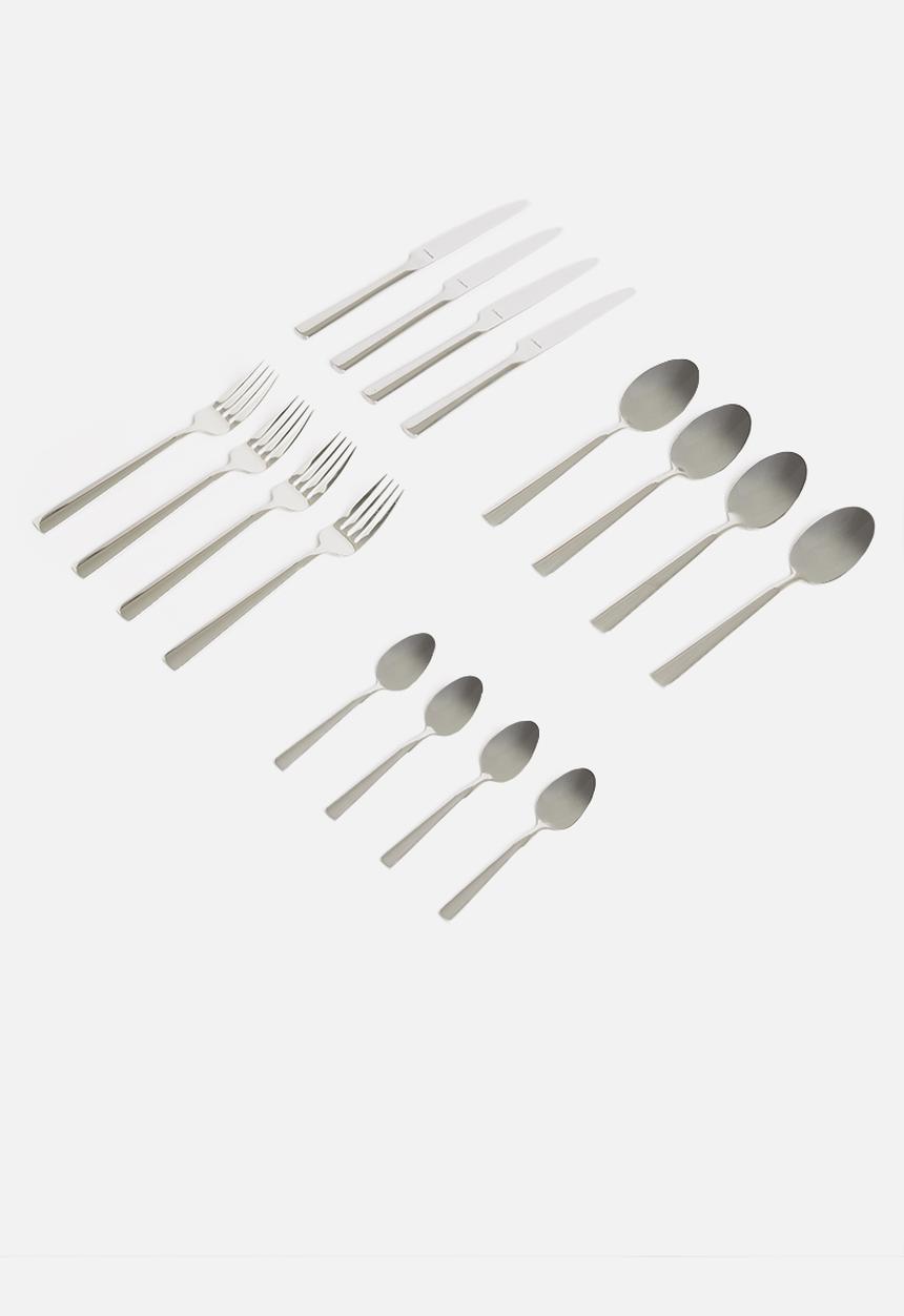 Amefa - Moderno 16pce cutlery set - stainless steel