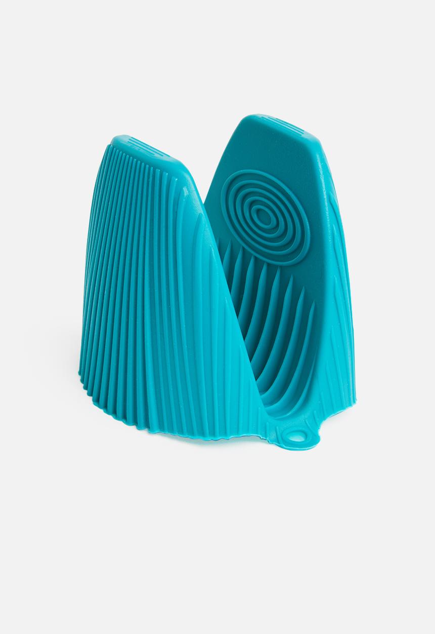 Excellent Houseware - Silicone oven glove - petrol
