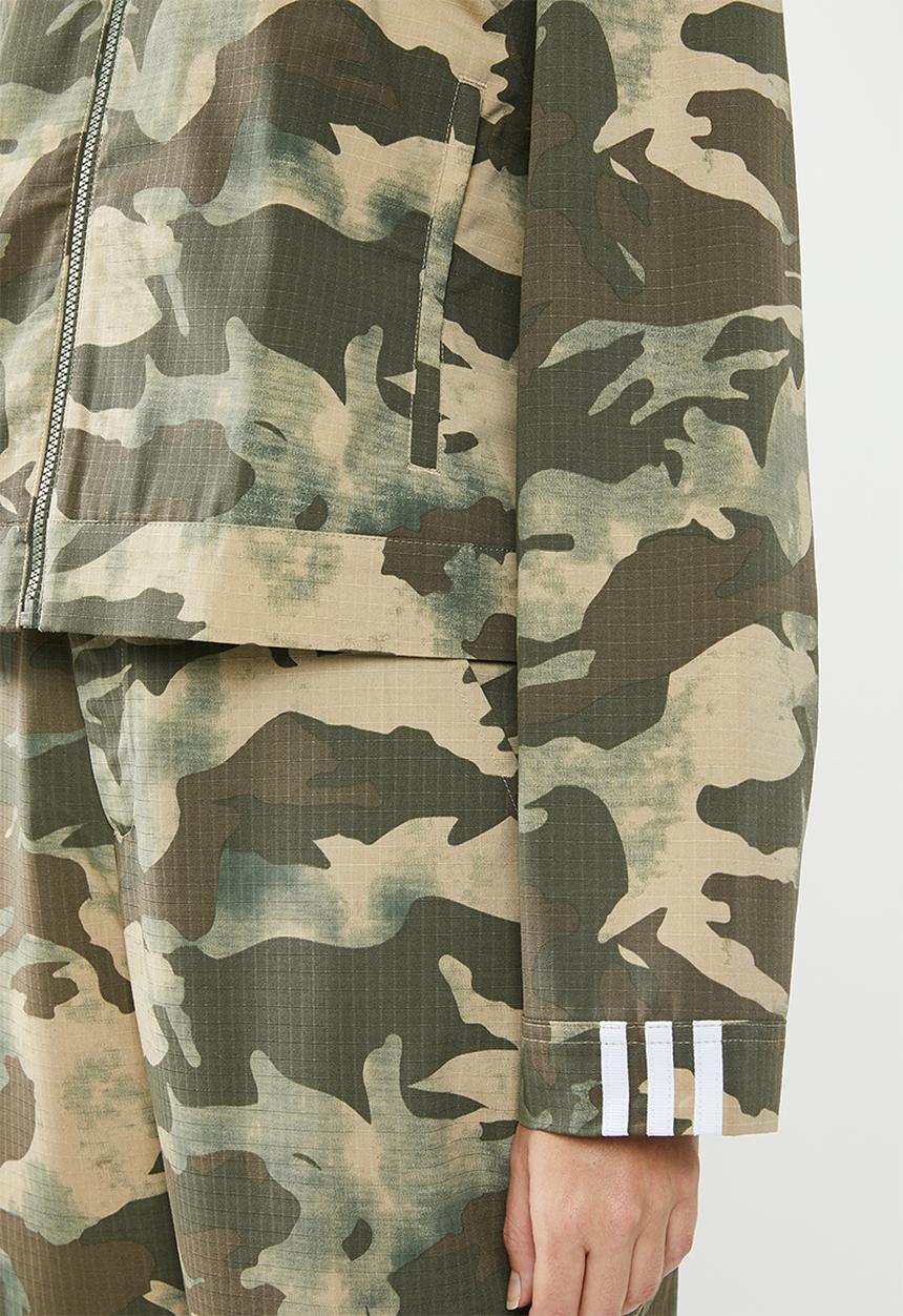 adidas Originals - Camo tracktop - green
