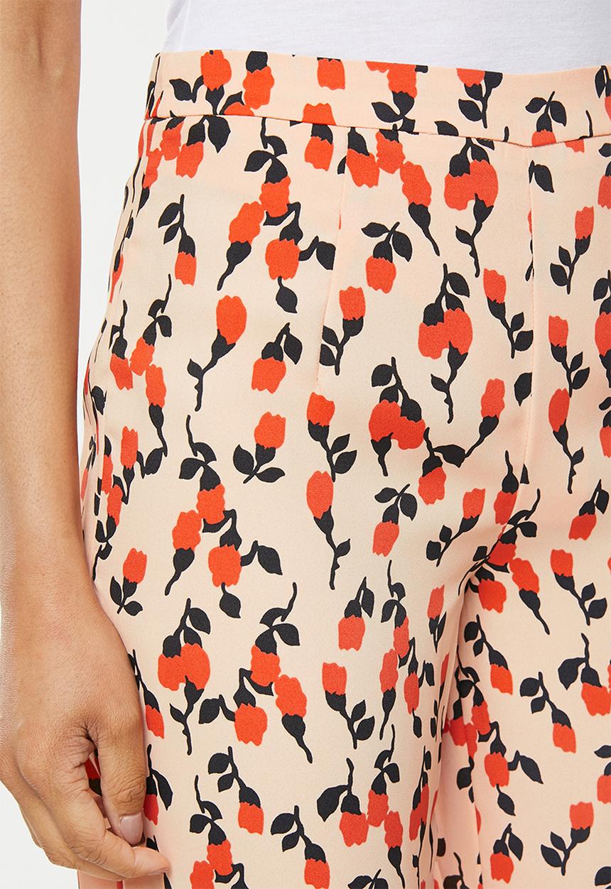 Glamorous - Co-ord wide leg trousers - peach 