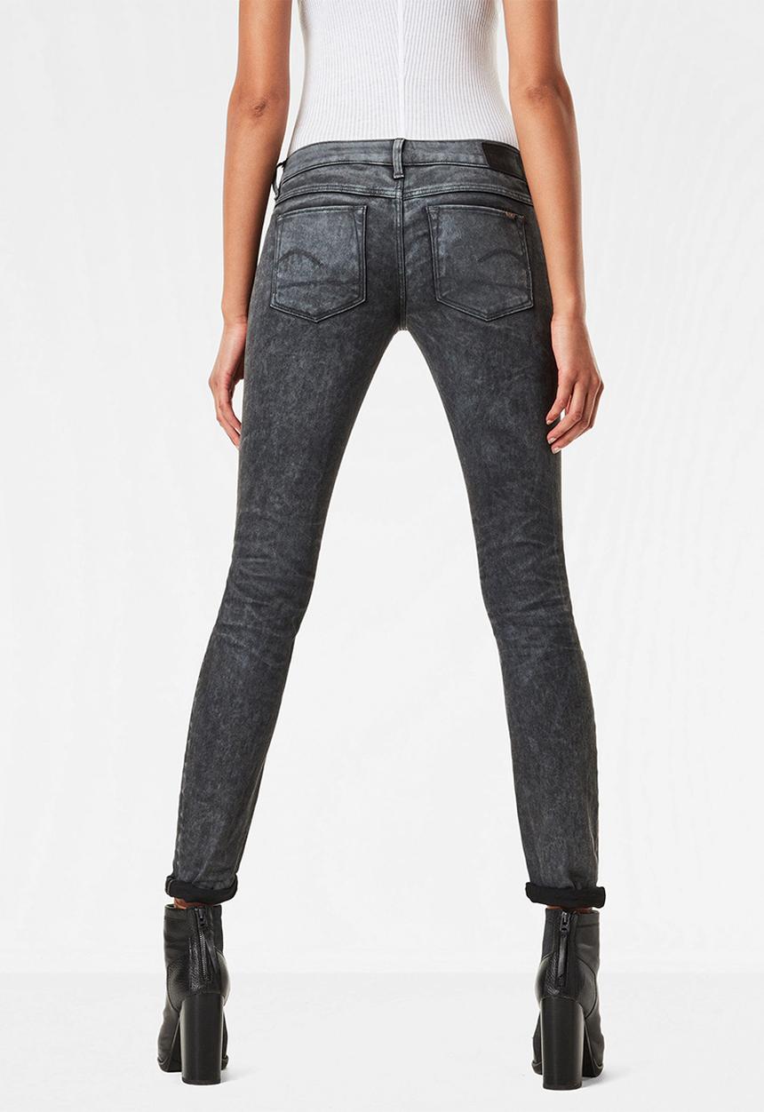 G-STAR - 3301 Low skinny - grey