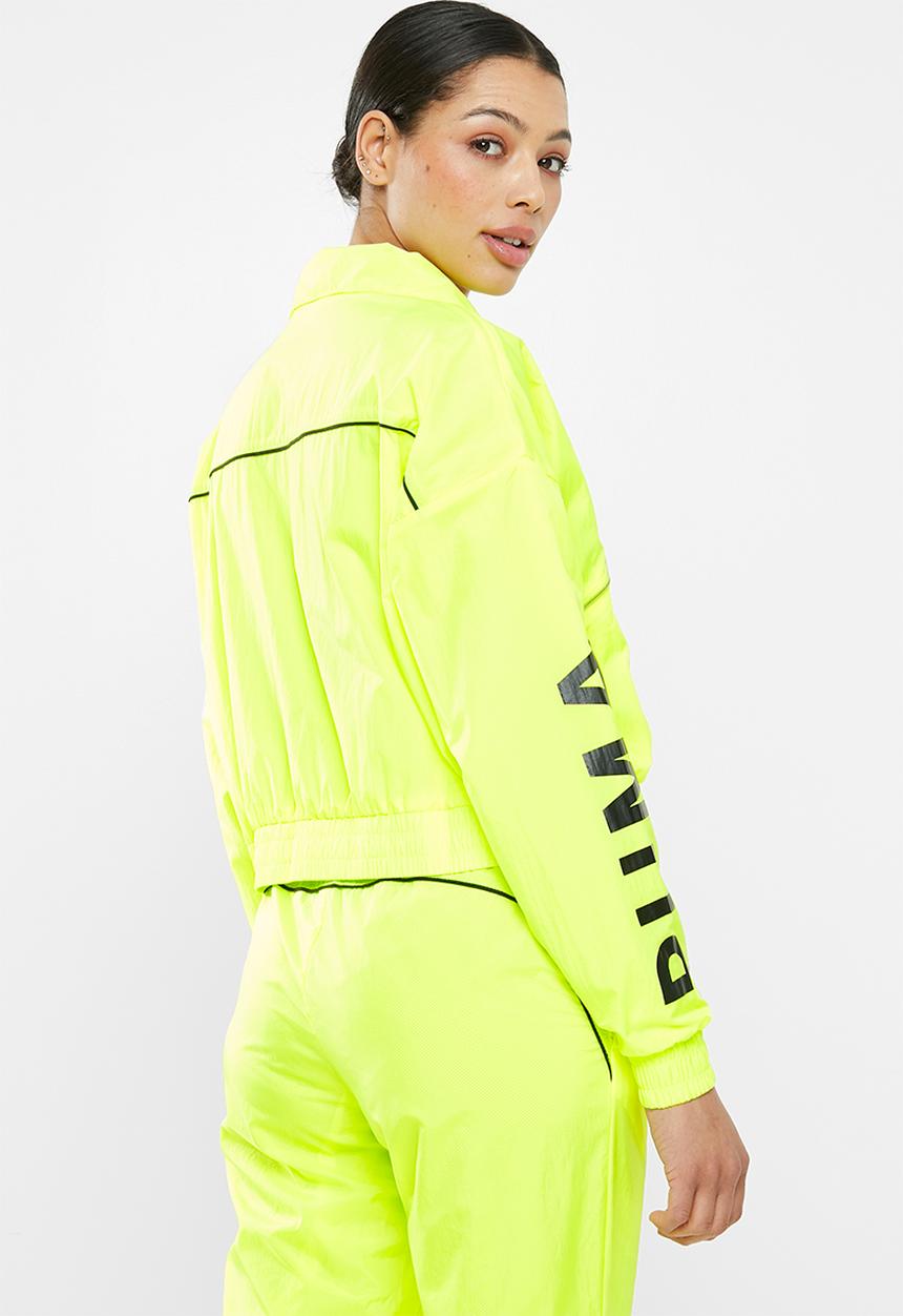 PUMA - Chase woven jacket - yellow