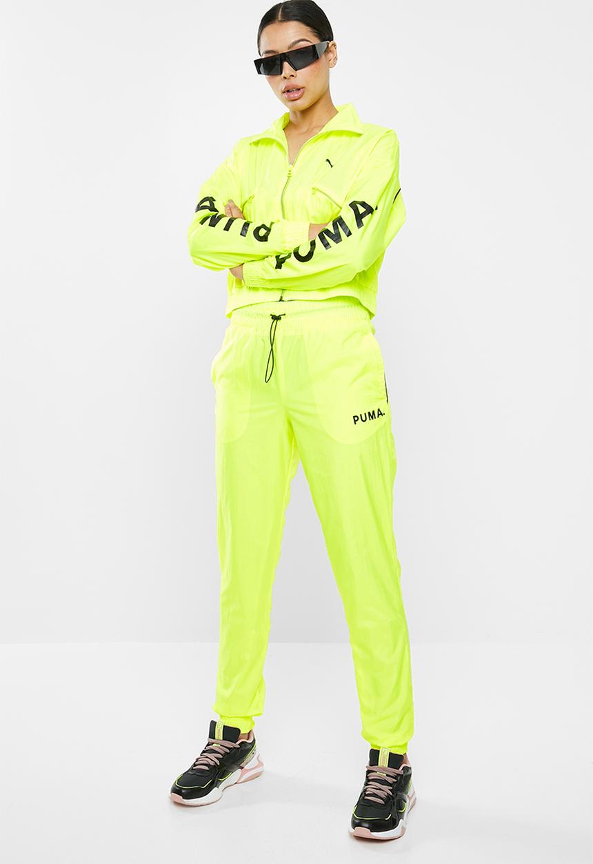 PUMA - Chase woven jacket - yellow