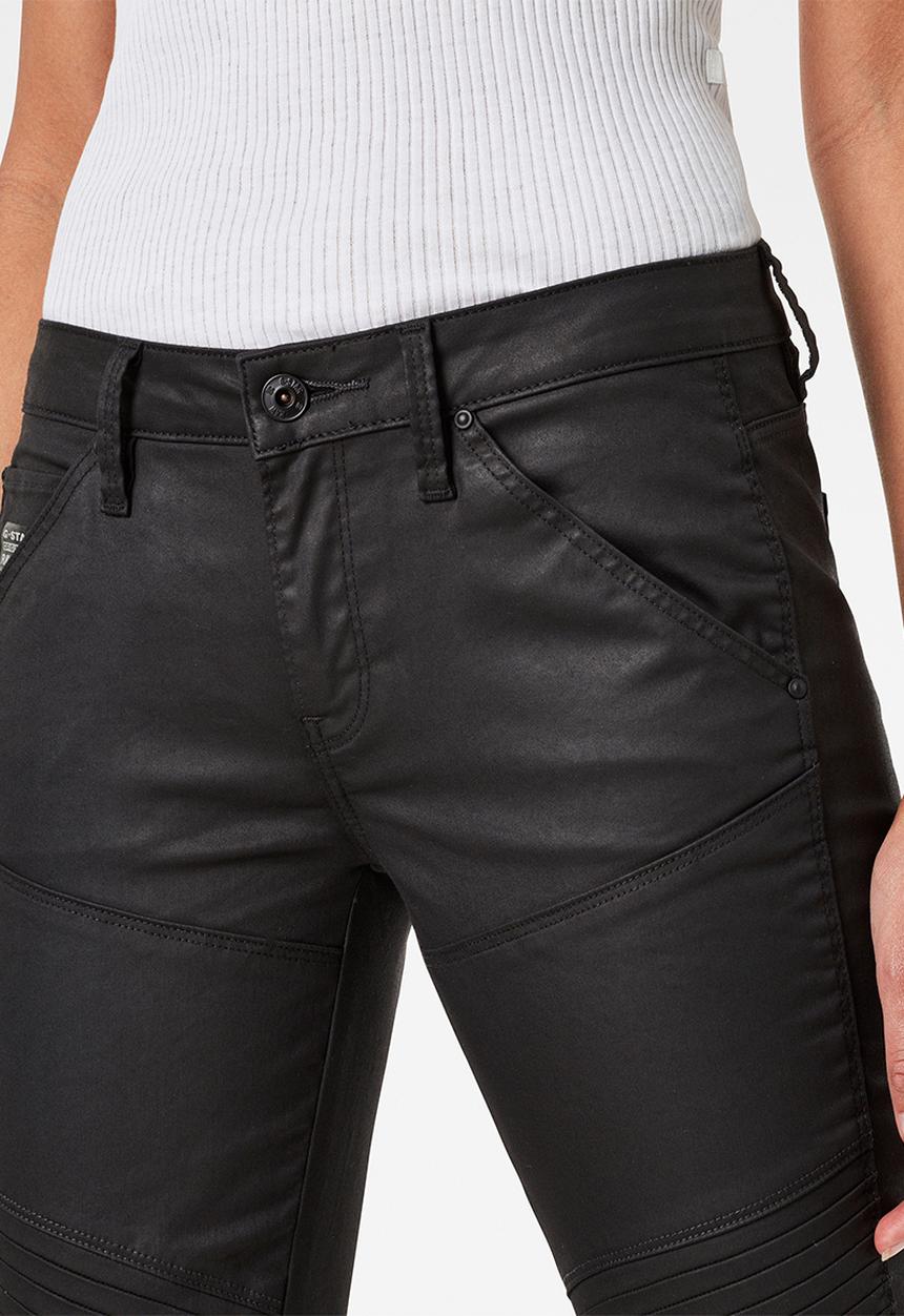 G-STAR - 5620 Custom mid skinny - black