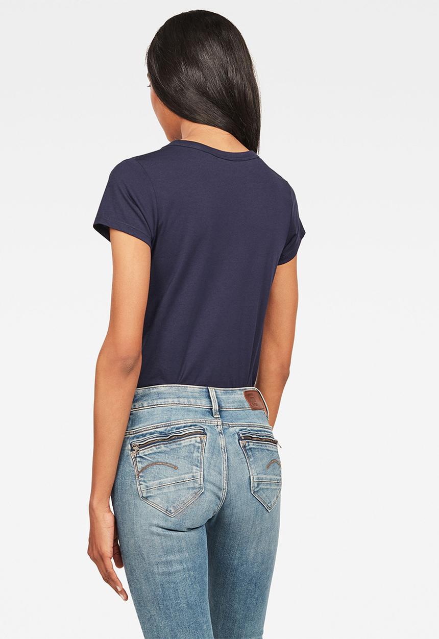 G-STAR - Eyben slim T-shirt - blue